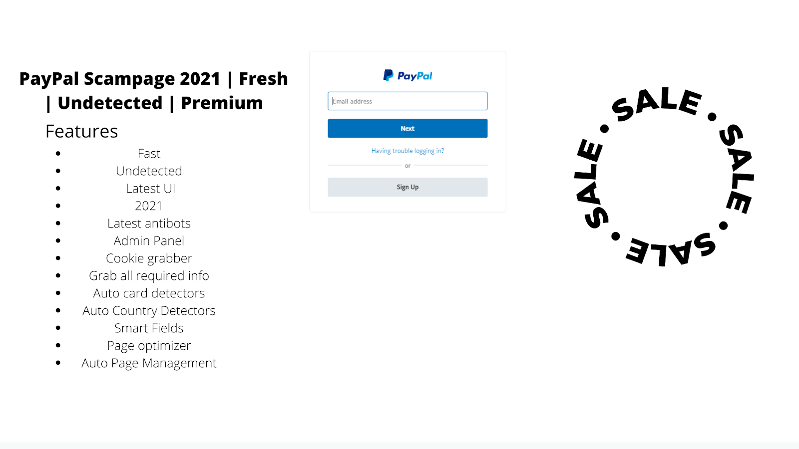 247DailyLogs – PAYPAL SCAMPAGE 2022 | FRESH | UNDETECTED | PREMIUM